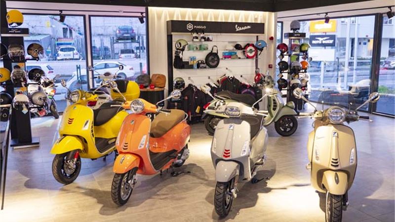 Piaggio opens its 500th Motoplex outlet, its first in Istanbul