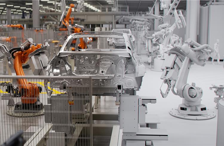 BMW sees tomorrow today: readies virtual factory two years ahead of series production