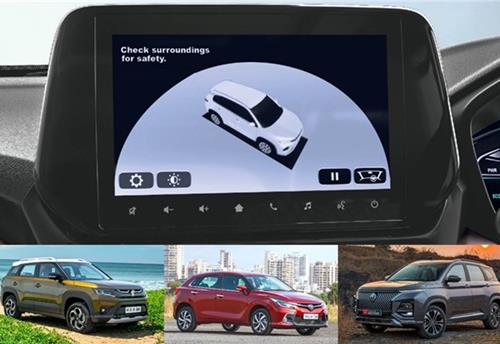 Top 10 budget-friendly cars and SUVs equipped with 360-degree cameras