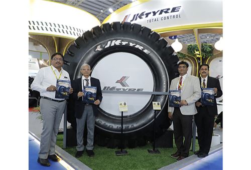 JK Tyre unveils 11 innovative OTR tyre solutions at CII EXCON 2023