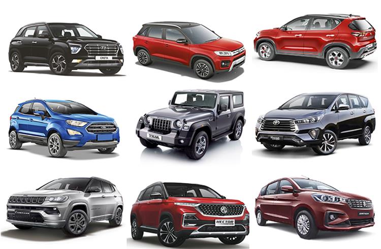 Utility Vehicle sales in India cross a million units for the first time in a year