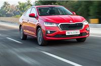 Skoda's Slavia sedan is also seeing strong demand in India. 