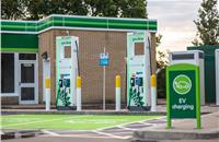 BP EV charging stations will get 400 Ultracharge 150 units by 2021, each giving 100 miles / 164 kilometres of travel range in 10 minutes.