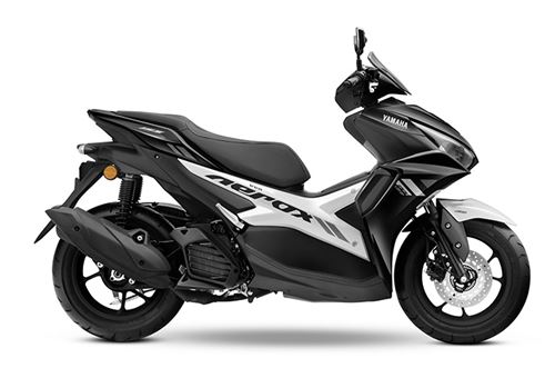 Yamaha launches 15hp Aerox in metallic black 