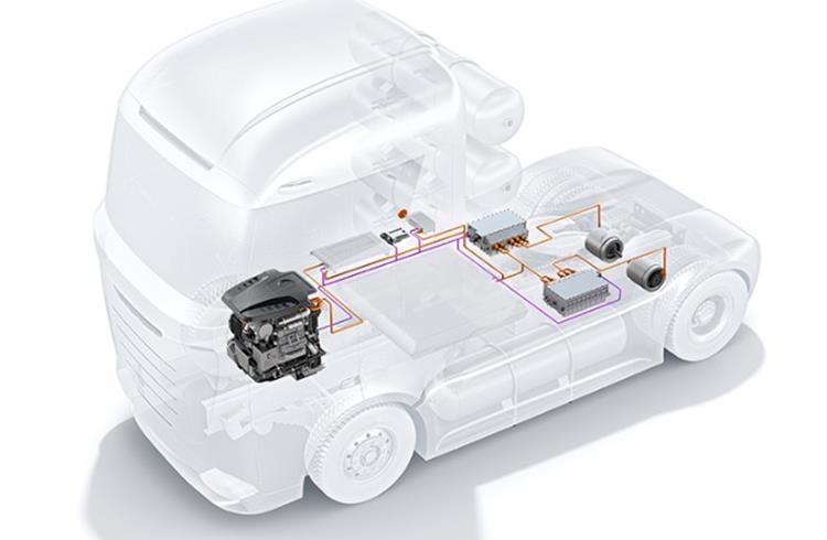 In 2021, a test fleet of 70 trucks equipped with Bosch's Fuel Cell Power Module will hit the road. The market launch of the fuel cell system is planned for 2022-23.