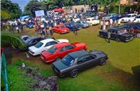 Over 60 three-pointed stars, including some of the greatest Mercedes-Benz cars of all time, met at the verdant seaside lawns of the Taj Land’s End in Mumbai