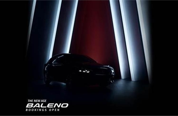 Maruti released a teaser for the new Baleno