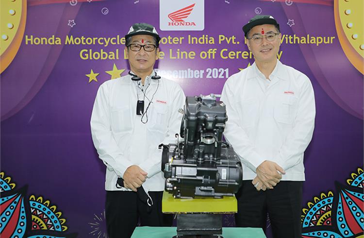 L-R: Ichiro Shimokawa, Chief Production Officer & Director and Atsushi Ogata, MD, President & CEO of HMSI