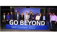 Ashish Gupta, Brand Director, Volkswagen India, along with the participants of this year's Sarvottam Skill Contest.
