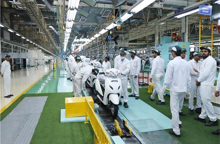 Honda 2Wheelers India latest OEM to halt manufacturing operations