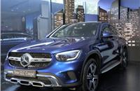 The made-in-India GLC Coupe has been launched in two variants: 300d 4MATIC diesel and 300 4MATIC petrol.