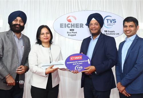 TVS SCS wins new business deal for Eicher’s bus facility in Baggad