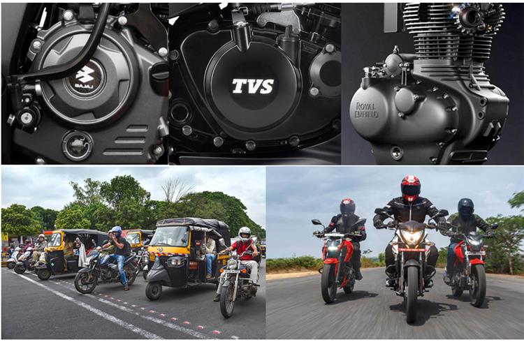 Bajaj Auto, TVS and Royal Enfield record robust sales in April-May, increase market share amid wave of demand for premium products