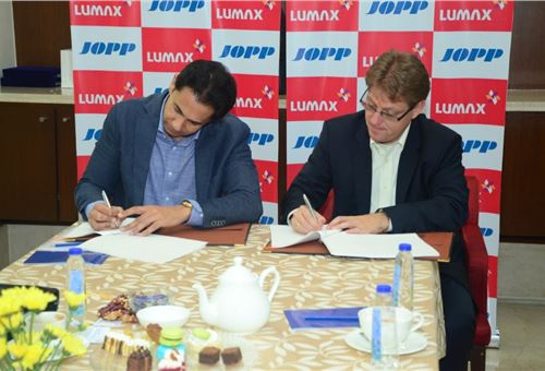 Lumax inks JV with Jopp for manufacturing transmission products in India
