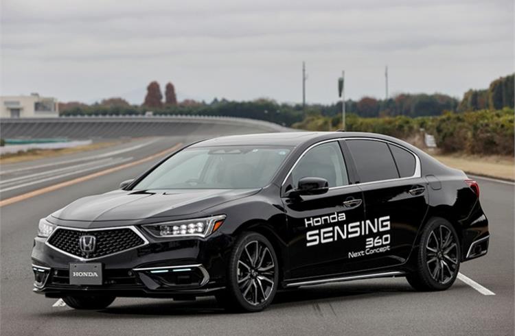 Honda Sensing 360 Next Concept Vehicle