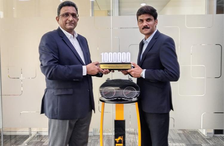 L-R: Prashanth Doreswamy, Market Head, Continental India and Managing Director, Continental Automotive India, along with Prasad C Basappa, Head of Instrumentation & Driver HMI business for India.