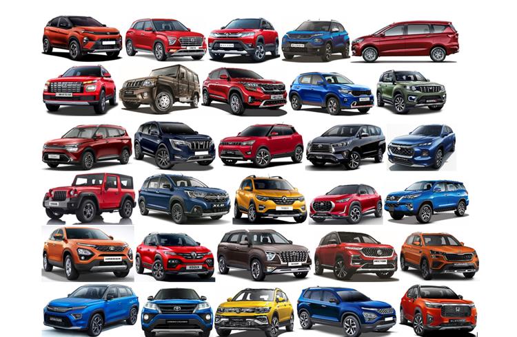 SUV-MPV share of passenger vehicle sales increases to 58% in April-November 2023