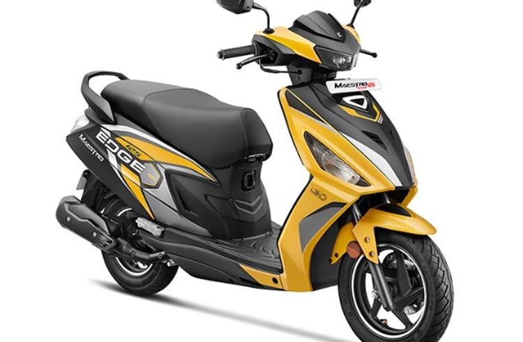 Hero MotoCorp launches Maestro Edge 125 with connected tech
