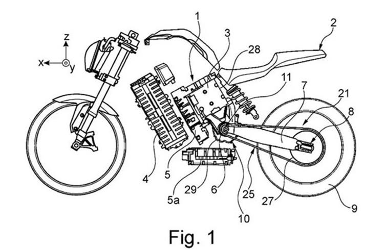 BMW's leaked patent hints upcoming electric motorcycle