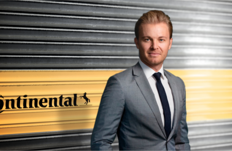 Continental signs F1 ace Nico Rosberg as brand ambassador