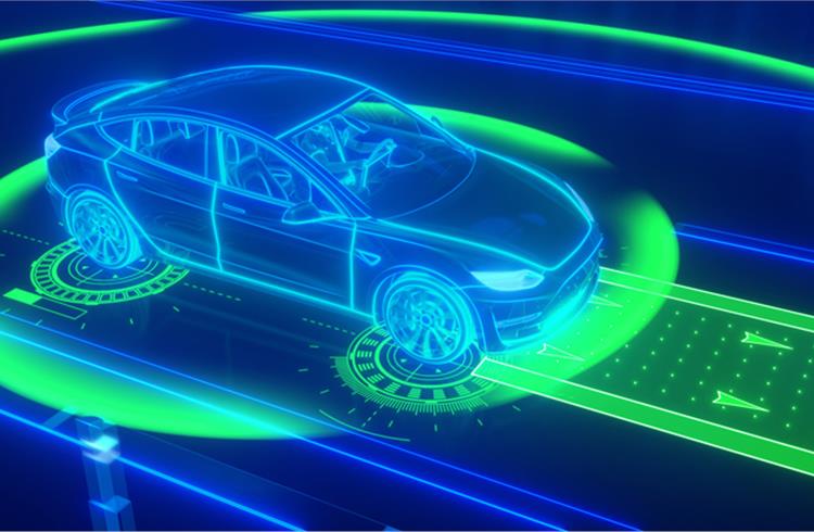 To enable the self-driving car to recognise its environment, LiDAR sensors replace the driver's eye.