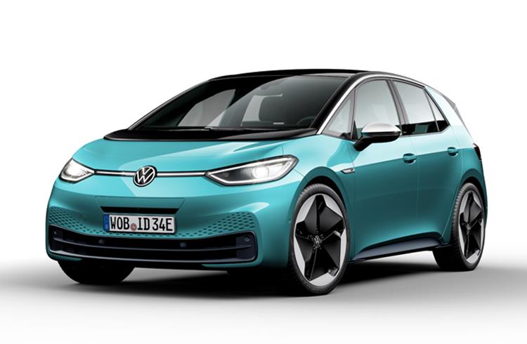 Volkswagen reveals ID 3 EV with up to 545km range