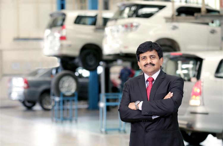 N Raja, at present Deputy MD (Sales & Marketing) at Toyota Kirloskar Motor, will now play a larger role as MD, Toyota Financial Services India.