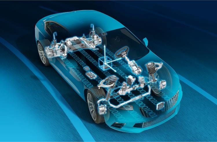 The ZF software cubiX controls the entire longitudinal, lateral, and vertical dynamics of a vehicle via the interaction of brake and driveline, steering, and suspension.