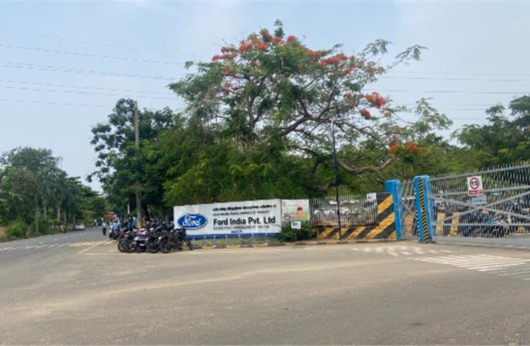 Ford India's Chennai plant will shut by  the end of  June