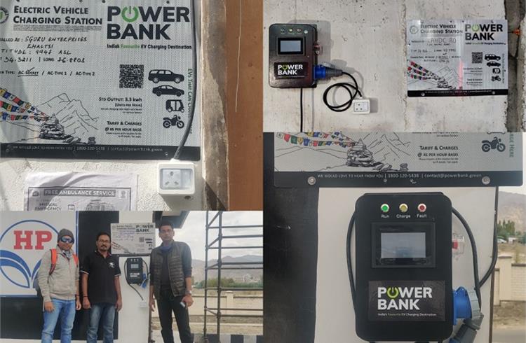 Shuchi Anant Virya installs 18 EV chargers between Manali and Leh