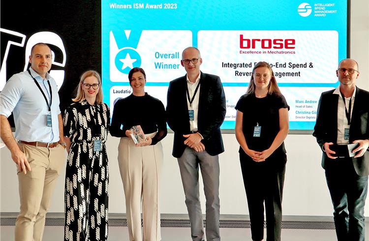 Brose wins SAP and Roland Berger award for digitisation in procurement