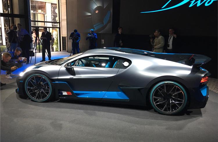 New Bugatti Chiron-based Divo hypercar revealed in Paris