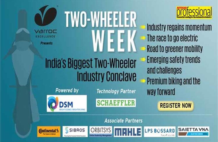 India's biggest 2-Wheeler Industry Conclave opens on October 25
