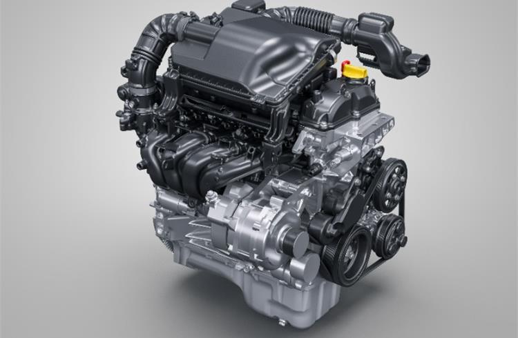 K-series 1.5L petrol engine develops peak power of 75.8kW at 6000rpm and max torque of 136.8Nm at 4400rpm.