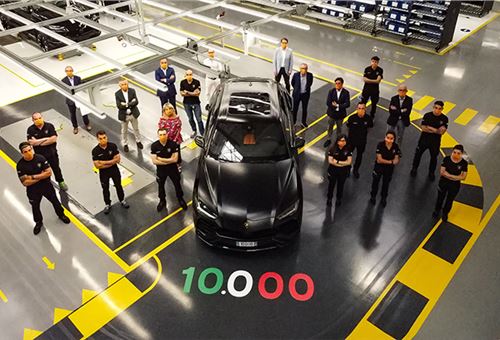 Lamborghini rolls out its 10,000th Urus