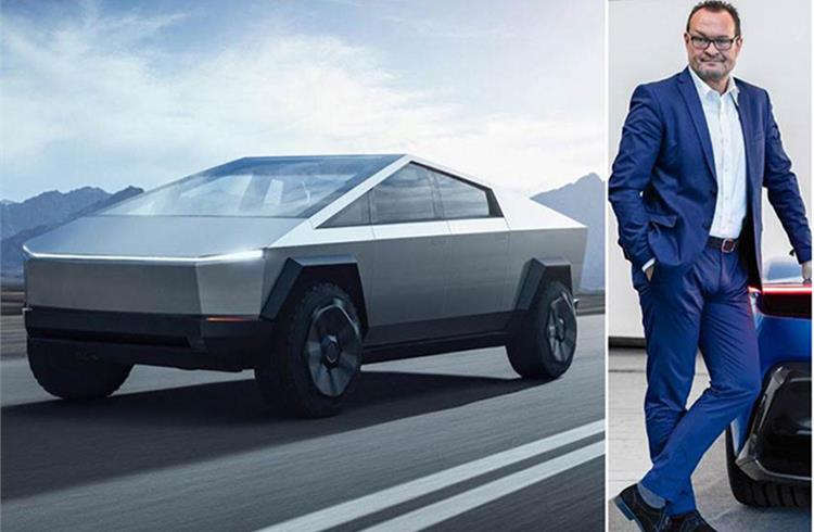 Tesla Cybertruck design a 'PR stunt', says Automobili Pininfarina CEO
