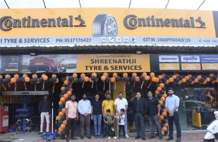 Continental Tires opens Conti Premium Drive stores in Gujarat