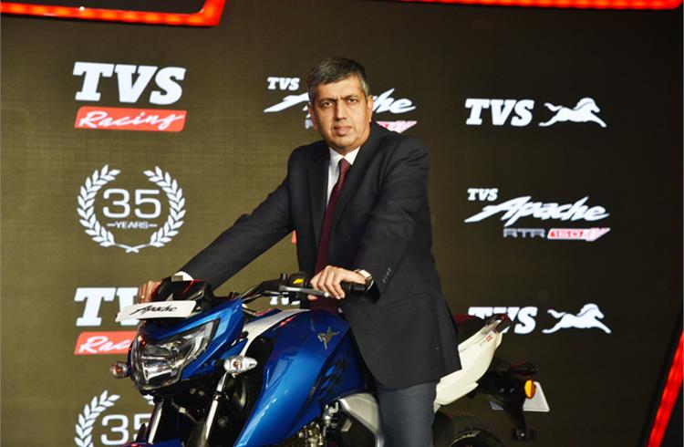 TVS Motor Company elevates K N Radhakrishnan as director and CEO