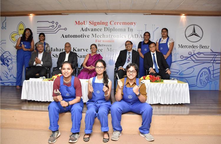 Mercedes-Benz India to begin all-women mechatronics course in Pune
