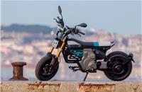The CE 02 EV is built on a platform jointly developed by TVS and BMW Motorrad.