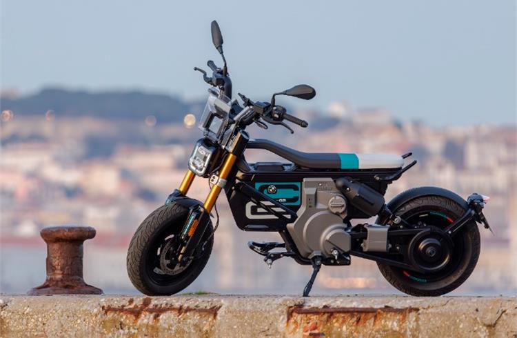 The CE 02 EV is built on a platform jointly developed by TVS and BMW Motorrad.