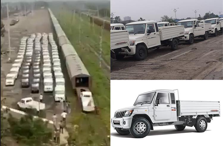 Mahindra exports Bolero pickups to Bangladesh on Indian Railways network