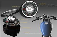 Royal Enfield has incorporated a new semi-digital instrument cluster along with a separate pod for a colour TFT display.
