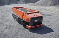 Scania rolls out autonomous concept truck, sans cabin