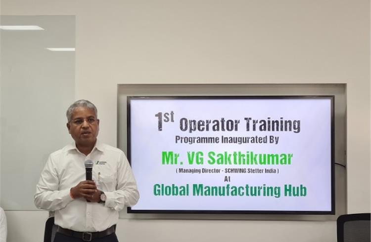 V G Sakthikumar, MD, Schwing Stetter India said, “Over the past 20 years, we have successfully trained close to 14,000 plus individuals in handling concreting machinery.”
