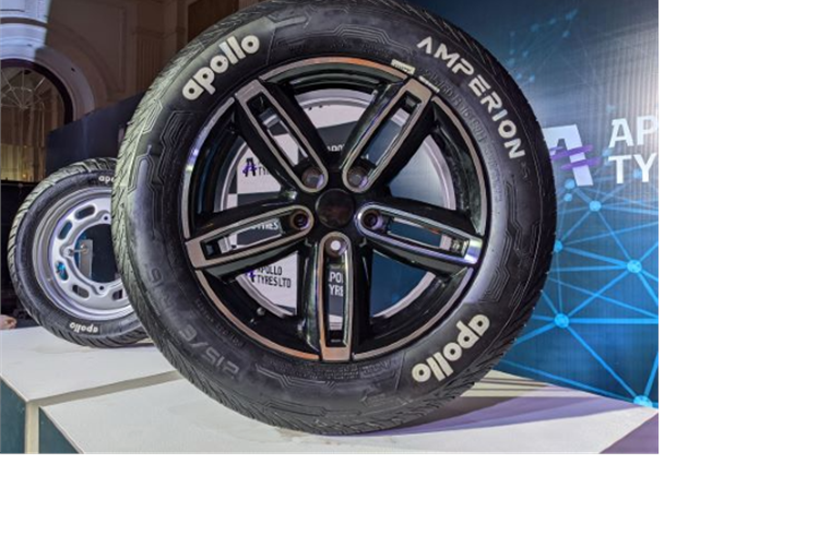 Apollo's Amperion EV tyres get full-silica construction