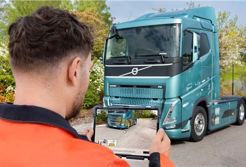 Volvo Group launches AR safety app for electric trucks