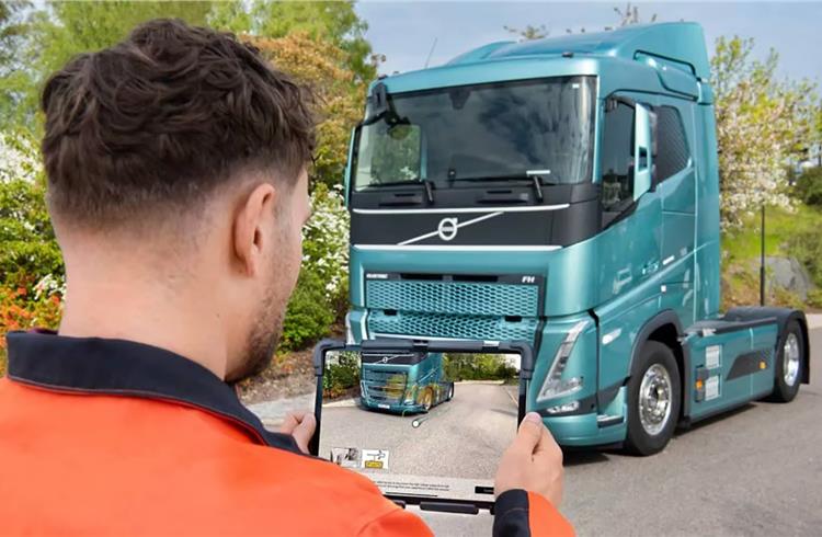 Volvo Group launches AR safety app for electric trucks