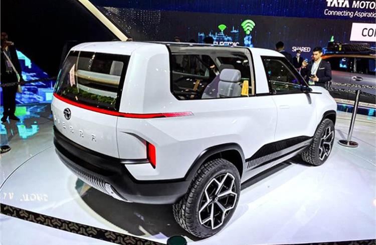 Tata Sierra makes a comeback as all-electric concept at Auto Expo 2020