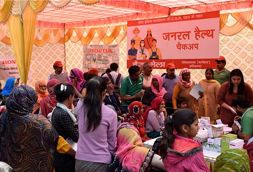 Honda India Foundation organises ‘Health Mela’ in rural Haryana